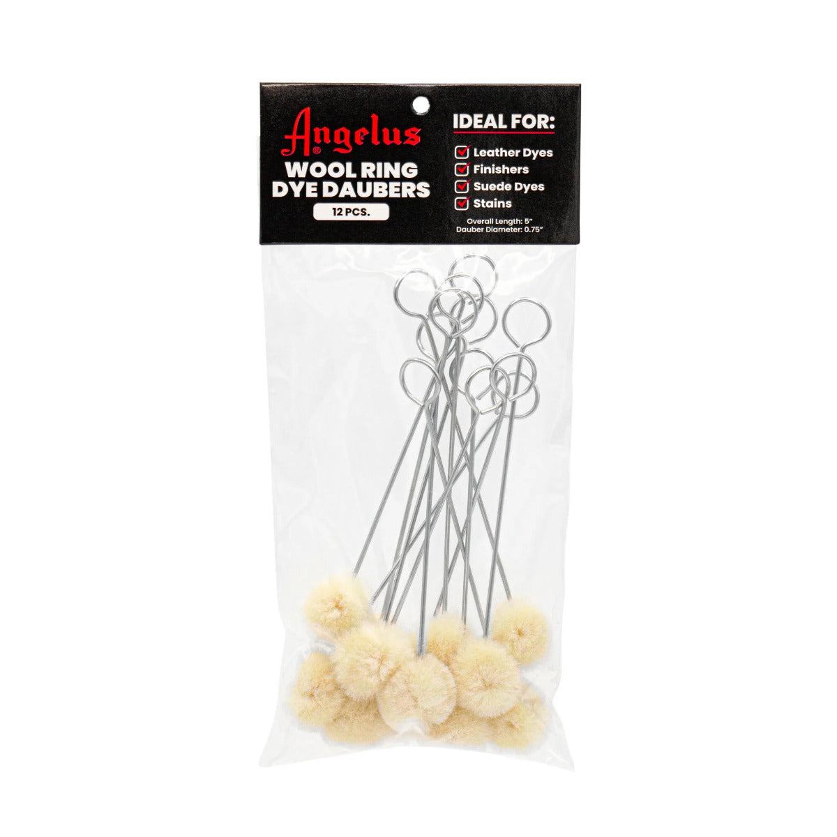 Pincel de lana Angelus, 12 piezas