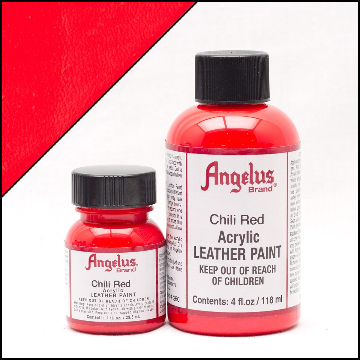 Angelus Pintura para Cuero Rojo Chili