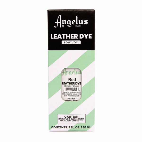 Angelus Red Low VOC Leather Dye 88ml