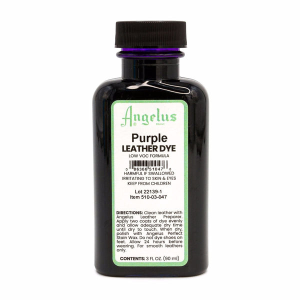 Angelus Purple Low VOC Leather Dye 88ml