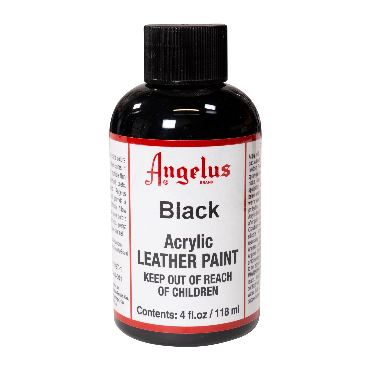 Pintura para Cuero Angelus Negra