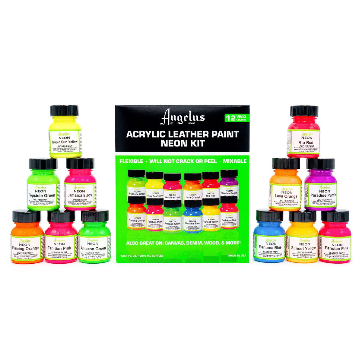 Neon Colour Kit - 12 Colours