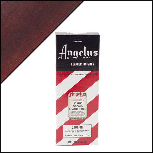Tinte para Cuero Angelus  Marron Oscuro 