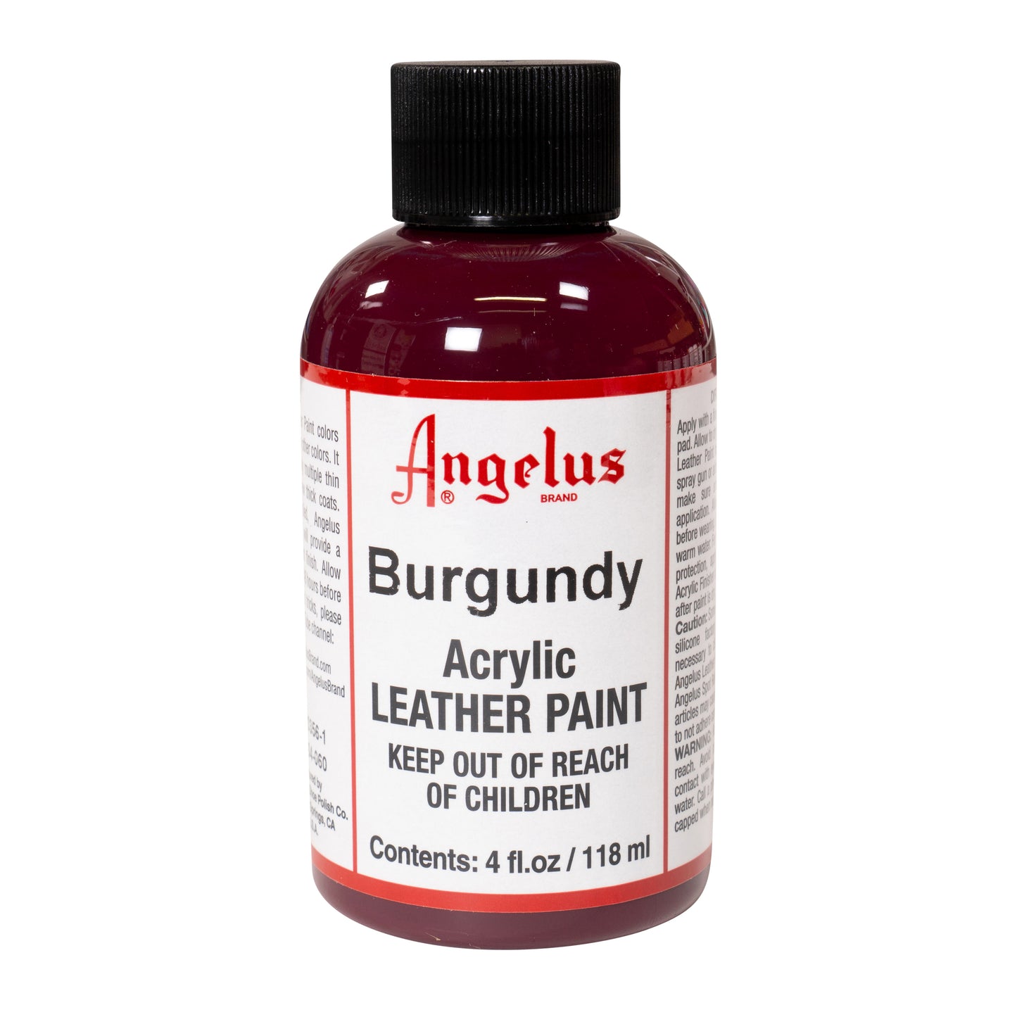 Angelus Pintura para Cuero Rojo Borgoña