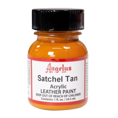 Angelus Pintura para Cuero Satchel Tan