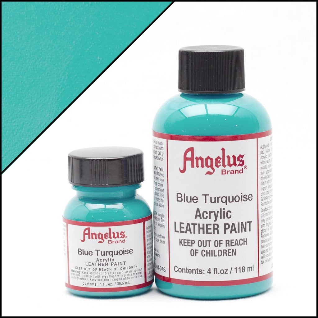Angelus Pintura para Cuero Azul Turquesa