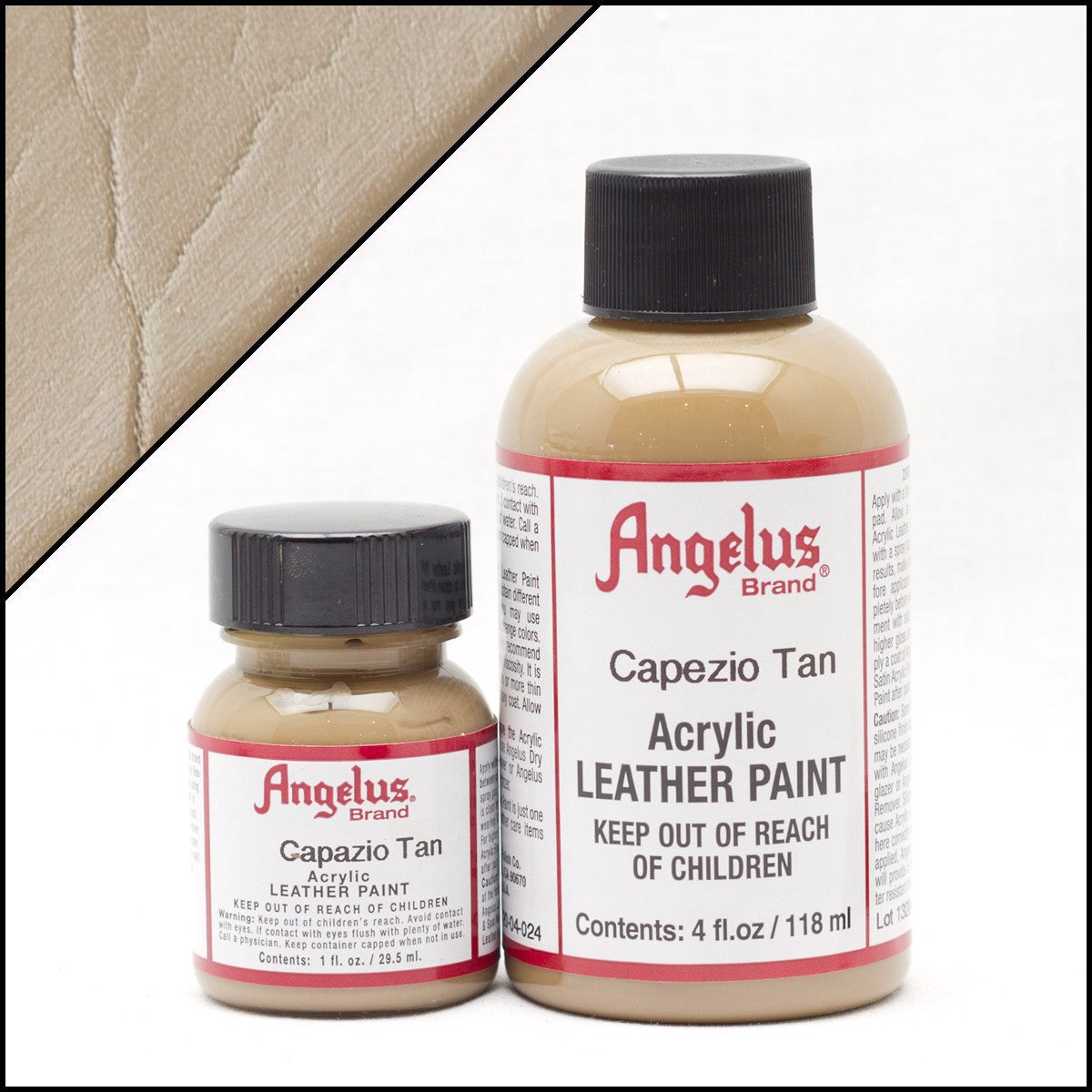 Angelus Pintura para Cuero Capezio Tan