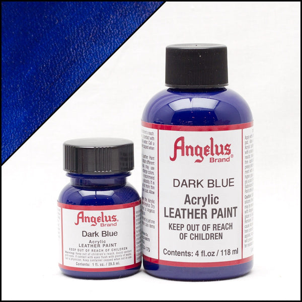 Angelus Pintura para Cuero Azul Oscuro