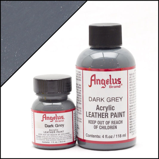 Angelus Pintura para Cuero Gris Oscuro
