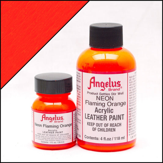 Angelus Pintura para Cuero Flaming Orange