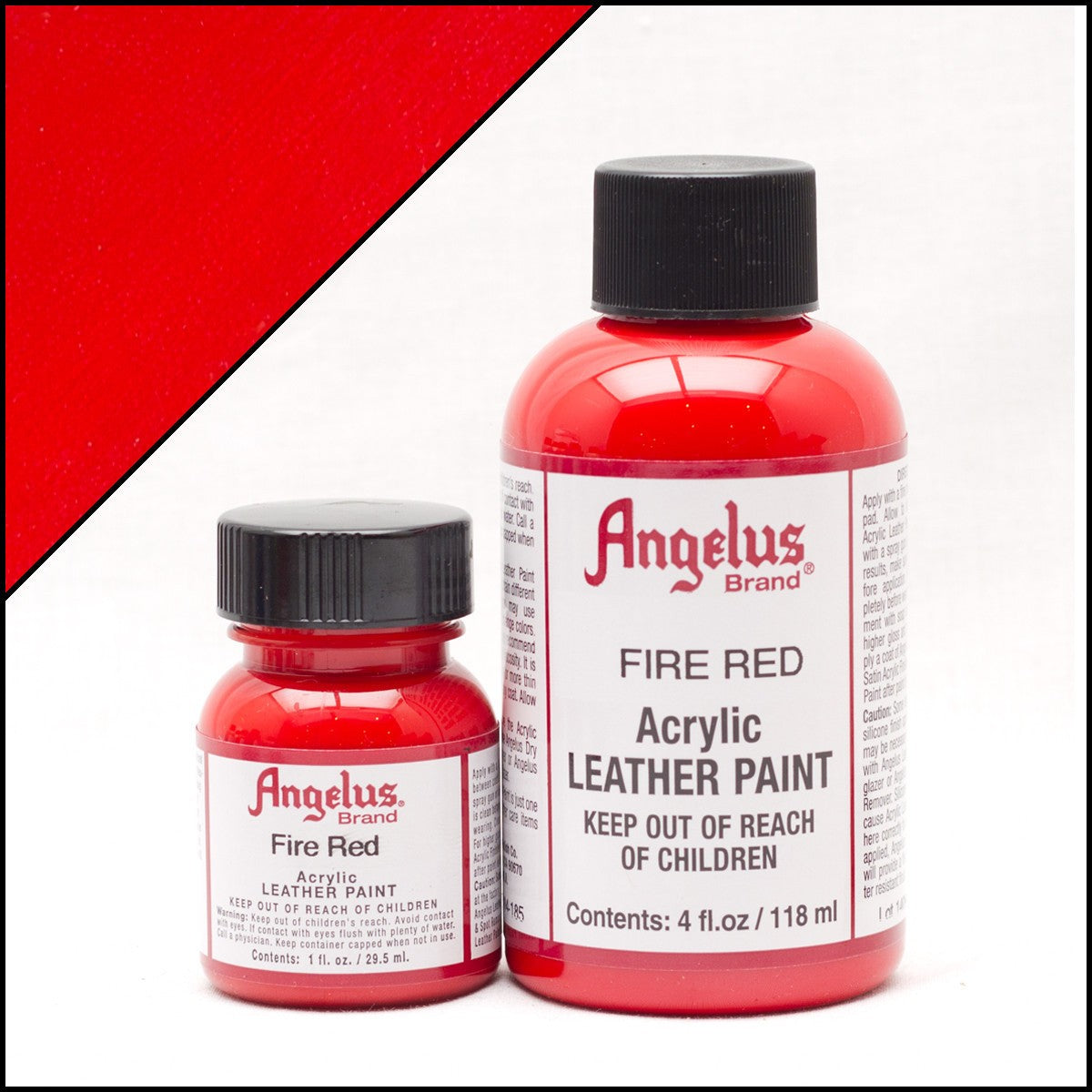 Angelus Pintura para Cuero Rojo Fuego