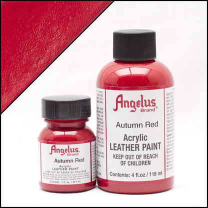 Tinte Cuero Angelus Rojo Otono