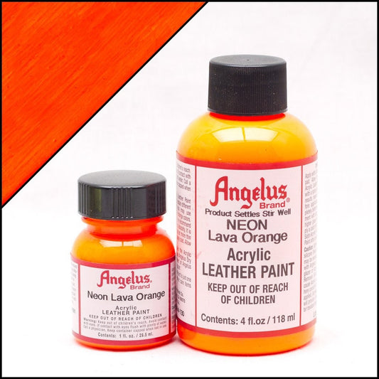 Angelus Pintura para Cuero Naranja Lava