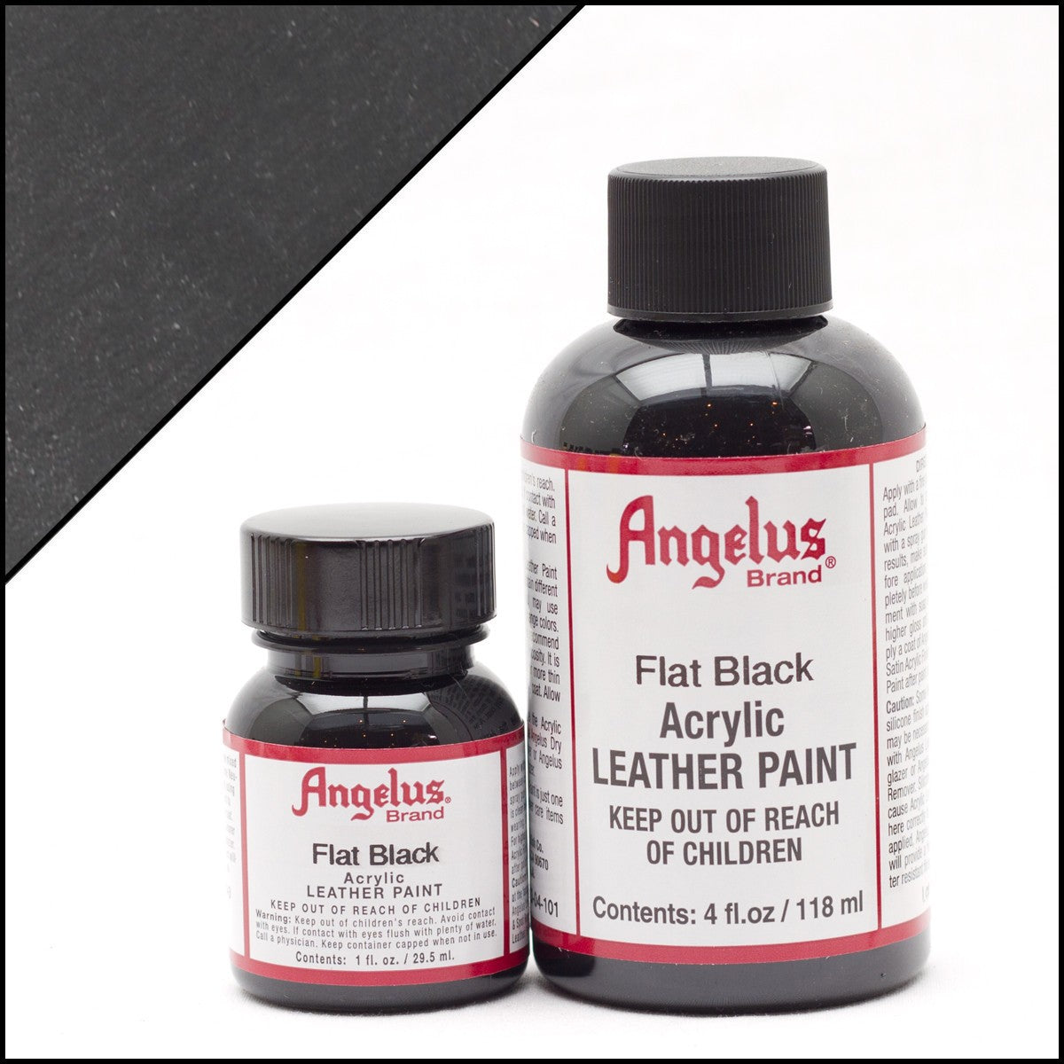 Pintura para Cuero Angelus Negra Mate
