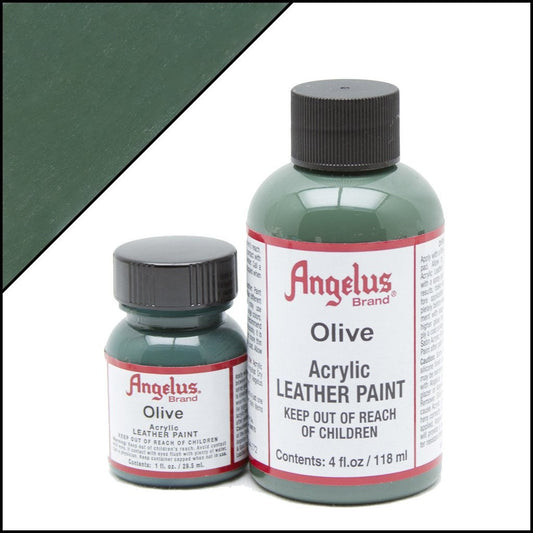 Angelus Pintura para Cuero Verde Oliva