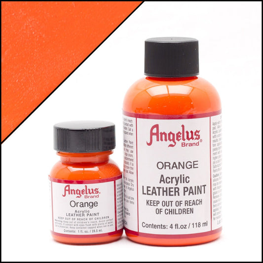 Angelus Pintura para Cuero Naranja