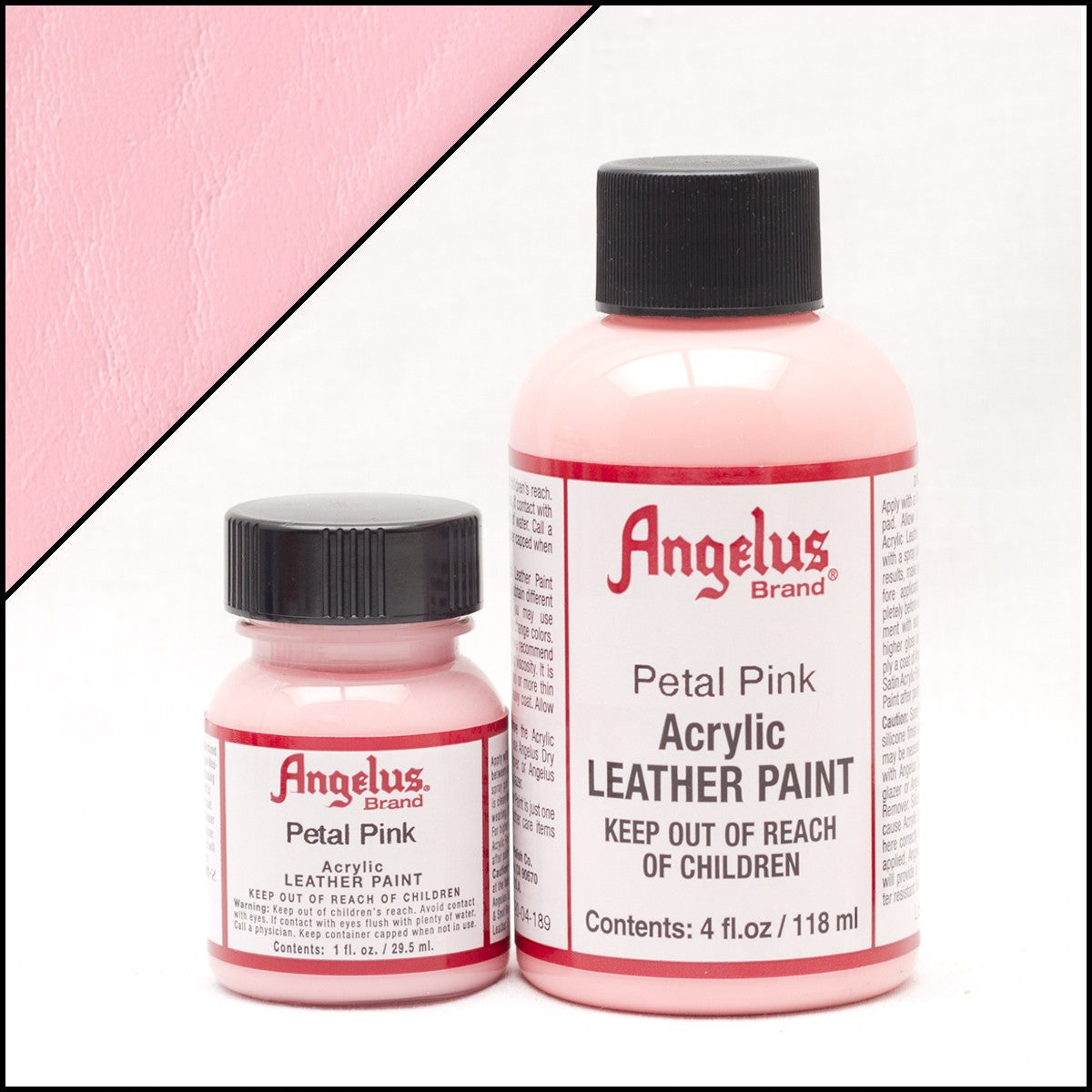 Angelus Pintura para Cuero Rosa Pétalo