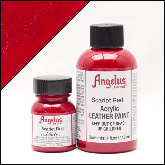 Angelus Pintura para Cuero Rojo Escarlata