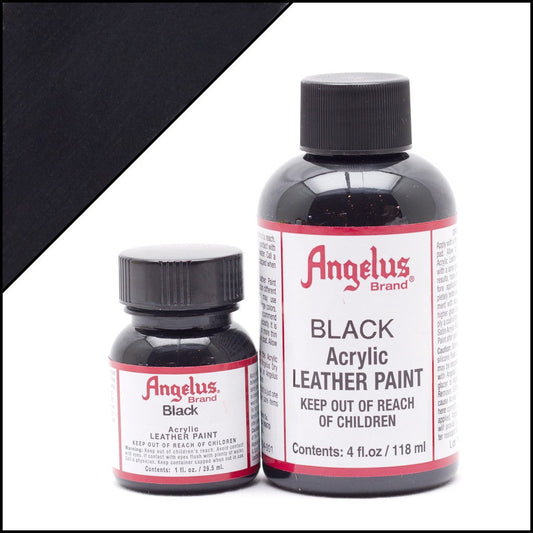 Pintura para Cuero Angelus Negra